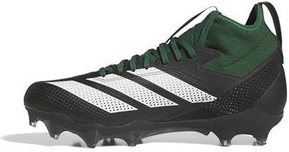 Adidas Unisex-Adult Adizero Impact American Football, Dark Green/White/Black, 10