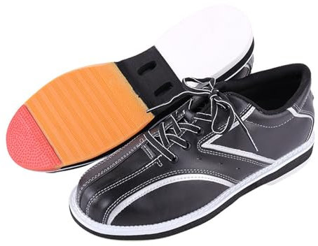 Viaoragiosa Ladies Bowling Shoes,Mens Bowls Shoes,Lawn Bowls Shoes Mens,Indoor Bowling Shoes,Mens Lace Up Bowling Shoes,Anti-Slip Wear-Resistant Breathable,For Right Or Left Handed Bowlers