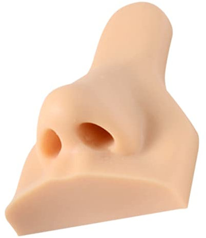Didiseaon Faux Nez Prothétique en Silicone pour Entraînement à La Pratique Du Nez à Afficher