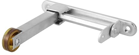 SOPOTUTU Secuenciador de Puerta Doble Acero Inoxidable Coordinador Cierrapuertas Automático para Pasillos Estrechos Cierre Seguro y Sistema Reemplazo Hardware