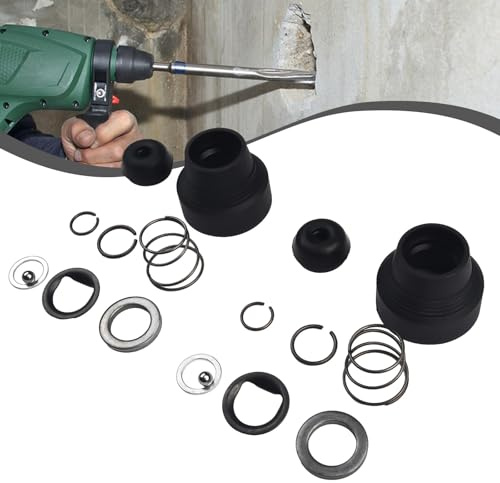 Manicotto di ricambio per mandrino per trapano elettrico GBH2-26 – Set di 18 pezzi in metallo e gomma per mandrino, accessori per utensili elettrici