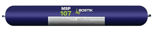 Bostik Mastic Colle de Fixation et d'Étanchéité MSP 107 | Collages Souples et Joints - Intérieur/Extérieur - Multi-Matériaux - Technologie MS Polymères - Sans Solvant