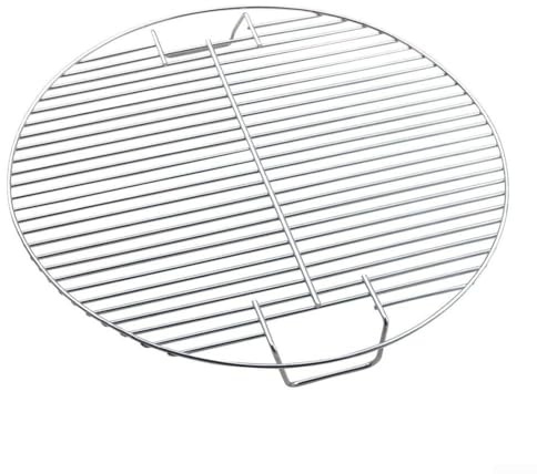 Griglia rotonda in acciaio inox per Weber, 47 cm, accessori per griglia a carbone, diametro 44,5 cm, per campeggio, picnic, barbecue