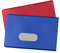 BE-HOLD 2 Fundas de protección RFID de la Marca, Fundas de protección para Tarjetas bancarias, protegerte del Robo de Datos, Rojo Azul, 2 Stück, Clásico