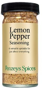 Lemon Pepper Seasoning By Penzeys Spices 2.8 oz 1/2 cup jar (Pack of 1)