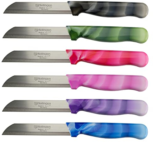 SOLINGEN Allzweckmesser Obstmesser Schälmesser Mix Marmor 20 Stück - Sehr scharf