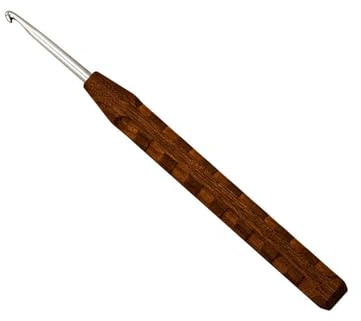 Addi Nature Novel Häkelnadel 16 cm 3,00 mm Walnuss - 1 Stück