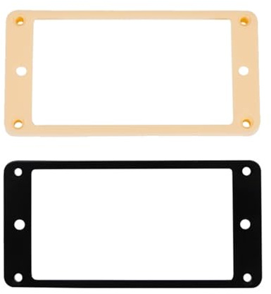 GXGM 4 Stück Humbucker Rahmen Set für gewölbte Decken