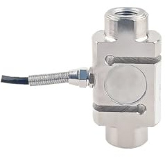 Capteur de charge de type S à colonne, 50 kg à 100 t, capteur de compression et de tension, acier inoxydable, IP66, capteur de poids industriel(20T)