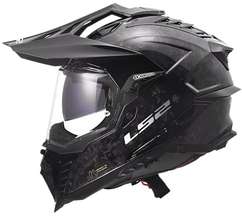 LS2 MX701 Explorer Carbon Forged Enduro-hjälm, L (59/60)