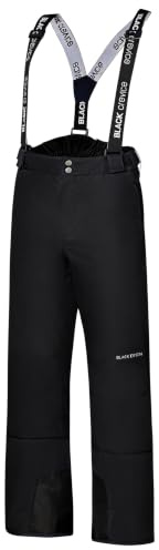 Black Crevice Pantaloni da Sci da Uomo, BCR251001 (Nero, 60)
