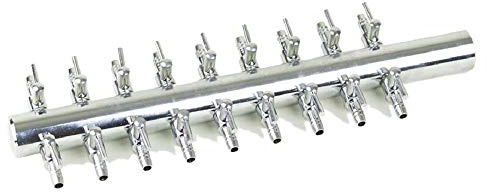 Blagdon 18 Way Metal Outlet for the Pond Oxygenator 2400 and 3600 Models, Silver
