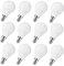 Lampadine Led E14 Luce Bianca Calda, 6w 3000K Lampadina, Attacco Piccolo E14 SES Base Classic Bulbo Risparmio Energetico(Equivalenti 40W) 550lm, Non Dimmeriabile,Nessun Sfarfallio Lampada Pacco da 12
