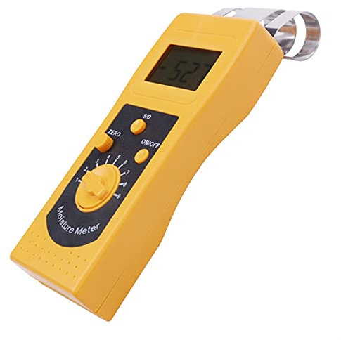 Testeur Humidité, Testeur d'humidité matérielle Induction En bois Humidité Analyseur bois Produit Température Instrument de mesure