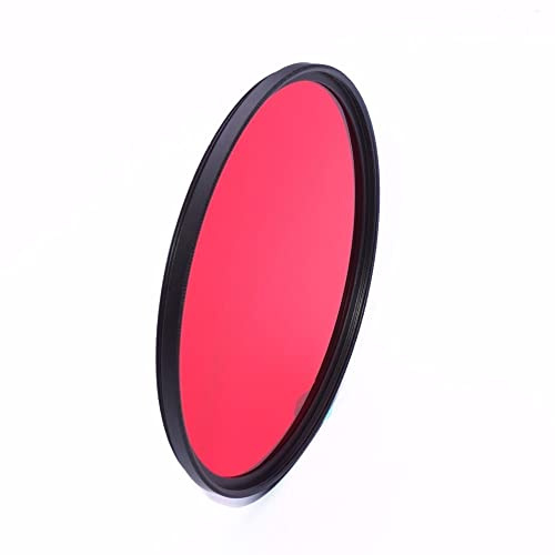 AYXAMO Filtro Polarizador, Filtro De ProteccióN Filtro de Grado óptico infrarrojo IR de 62 mm y 590 NM Uso Apto para Lente de cámara