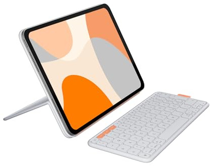 Logitech Flip Folio, Tastatur-Case für iPad Pro 11 Zoll (M4 und M5)