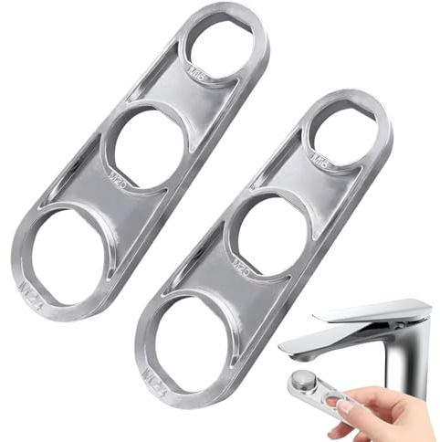 2 Pack Faucet Aerator Removal Wrench, Fits M16/ M18/ M20/ M22/ M24/ M28