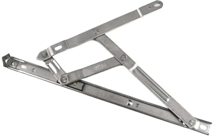 Window Wind Braces Adjustable 12 Inch Wind Brace Stainless Steel Window Casement Stay Limiter Strut