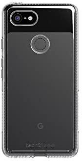 tech21 Protective Google Pixel 3 XL Ultra Thin Back Cover with BulletShield Protection - Pure Clear - Transparent