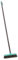JVL 20-044GY Lightweight Indoor Angled Soft Bristle Sweeping Brush Broom, Grey/Turquoise