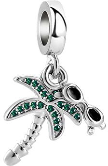 LSxAB Holiday Beach Seaside Ocean Series Starfish Turtle Charm Compatible with Pandora Charms Bracelets