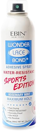 EBIN NEW YORK - Wonder Lace Bond Adhesive Sports Edition 2.7oz/80ml - Resistencia Máxima En Movimiento