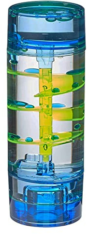 Sablier Deau Minuterie de Gouttes, Minuterie Liquide Jouets Sensoriels, Lampe à Lave Colorés, Motion Bubbler Fidget Jouet de Bureau Relaxants pour Enfants Adolescents Adultes (#Bleu)