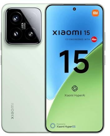 Smartphone Xiaomi 15 concu avec Leica 512Go Vert