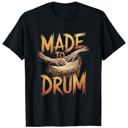 Hergestellt um Djembe zu trommeln T-Shirt