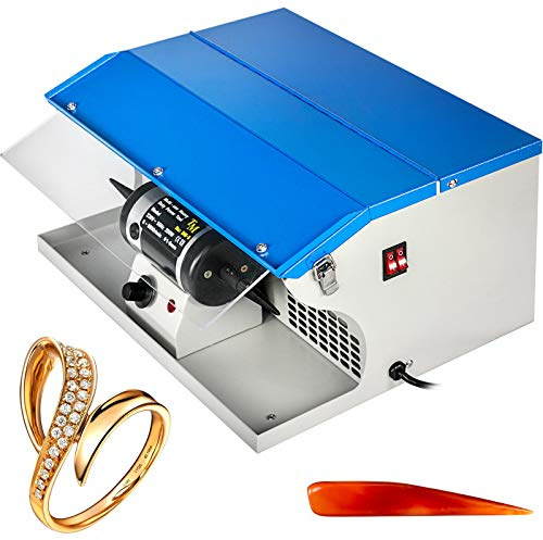 VEVOR Smyckespoleringsmaskin, 200 W, smyckesbuffert, polermaskin, smyckesslip, för tillverkning och underhåll av smycken