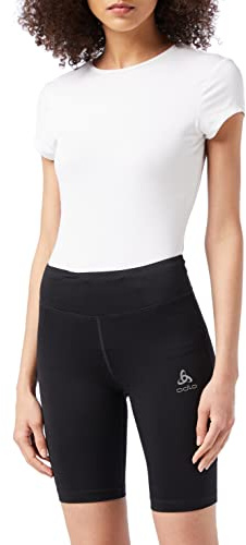 Odlo Laufhose Damen Kurz Essential I Laufshort I Sporthose Kurze Lauftights I Damen