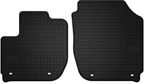 Wielganizator Automatten-Set – Passend für Honda Jazz V (2020-) – Gummimatten – Autozubehör – Auto Fußmatten – 2-teilig – Schwarz