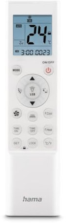 Hama | Mando a Distancia Universal para Sistemas y aparatos de Aire Acondicionado