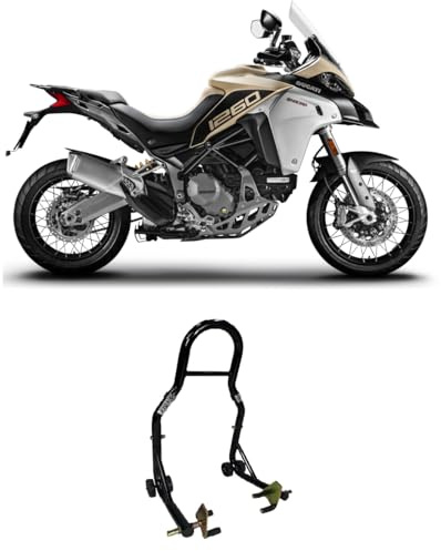Cavalletto alzamoto alza moto per alzare sollevare la ruota anteriore compatibile con Ducati Multistrada V2 v4 950 Enduro 1200