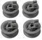 4 rotoli di cestino, per cestello superiore della lavastoviglie, per Bosch, Siemens 611666 accessori