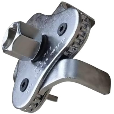 Genérico Herramienta Para Cambio Filtros Aceite - Extractor de Inyectores para Vehículos | Plana Antideslizante Garras Mantenimiento Motor Coches Motocicletas Camiones