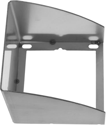 HONITANO Protector Caja Enchufe de Pared Acero Inoxidable Resistente para Enchufes de Exterior Antióxido y Duradera Fácil Instalación para Uso Seguro Jardín y Cocina