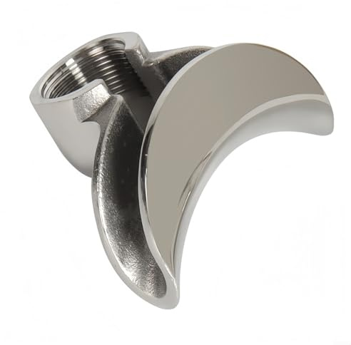 Gettimore Beccucci per portafiltri E61 per macchine da caffè espresso da 51 mm, 53 mm, 54 mm, 58 mm, senza fondo, in acciaio inossidabile, accessori per macchine da caffè (doppio)