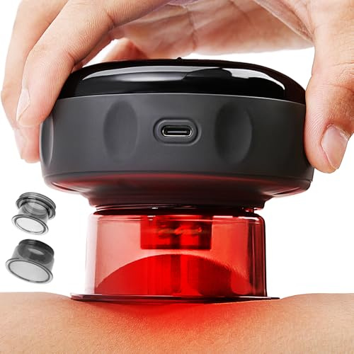 UOTT 6-in-1 Smart Cupping Therapy Massager for Muscle Soreness, Pain Relief