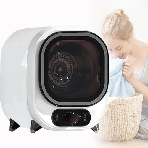 Secadora De CondensacióN Compacta Con Capacidad De Carga De 0.8 Kg, Con Sonda De Control De Temperatura Dual, Tina De Acero Inoxidable, Ideal Para Hogares Y Apartamentos,Para Espacios PequeñOs(B)