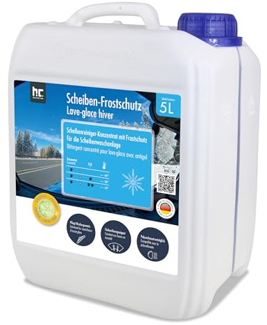 2 x 5 L Premium Scheiben Frostschutz -60 Grad Konzentrat für KFZ Autoscheibe Polycarbonatverträglich mit frischem Zitrusduft