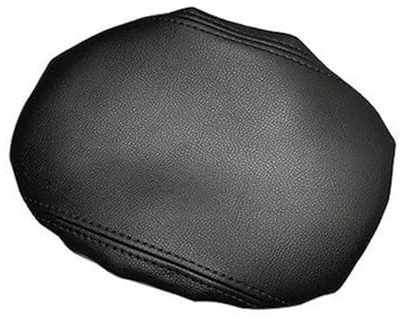 Housse de protection d'accoudoir en cuir PU pour Audi A3 2013 2014 2015 2016 2017 2018, accessoires de voiture Léger(Noir)