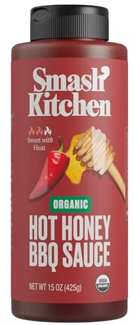 Smash’s Kitchen Organic Hot Honey BBQ Sauce 15 oz