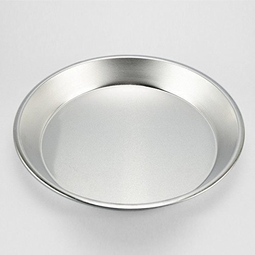 Pentalux Set 2 Pezzi Stampo tortiera conica Bassa in Alluminio ruoto per pastiera napoletana Pizza di Grano (⌀28cm h.4cm)