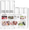 DLOPK Vacuum Sealer Bags, 6 Pack 20x300cm and 28x300cm Food Bags for Vacuum Sealer Sous Vide Machine Vacuum Sealer Rolls for Food Saver, Freezer Bags