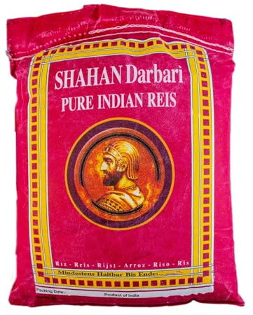Basmatireis Shahan Darbari Langkoringer Reis 10 Kg aus Indien