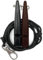 Acme Hundepfeife No. 211,5 mit Pfeifenband | Im Doppelpack | 2 Pfeifen inklusive 2 Bänder | Ideal für den Rückruf - Laut und weitreichend (Black + Chocolate Brown)