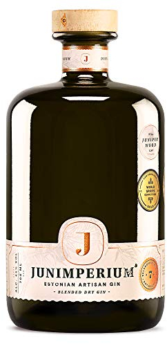 Junimperium Blended Dry Gin 45% vol. (1 x 0,7 l) | Artisan Gin aus Estland mit 4 Wacholderarten und heimischen Beeren