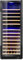HENDI Weinkühlschrank, mit 2 Zonen, Getränkekühlschrank, Platz für 135 Flaschen, 387L, 220-240V, 130W, 595x680x(H)1625mm