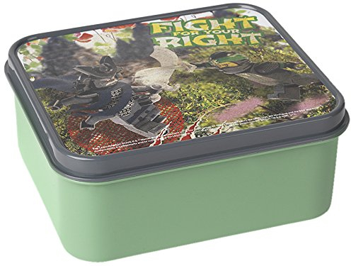 LEGO 40501741 Ninjago Movie Lunchbox, Plastic, Sand Green